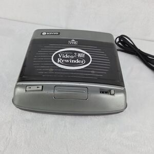 Vintage Kinyo VHS 2-Way Automatic Video Cassette Rewinder Tested Working Retro